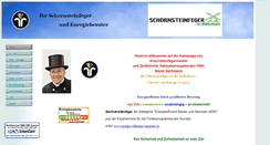 Desktop Screenshot of hartmann-schornsteinfeger.de